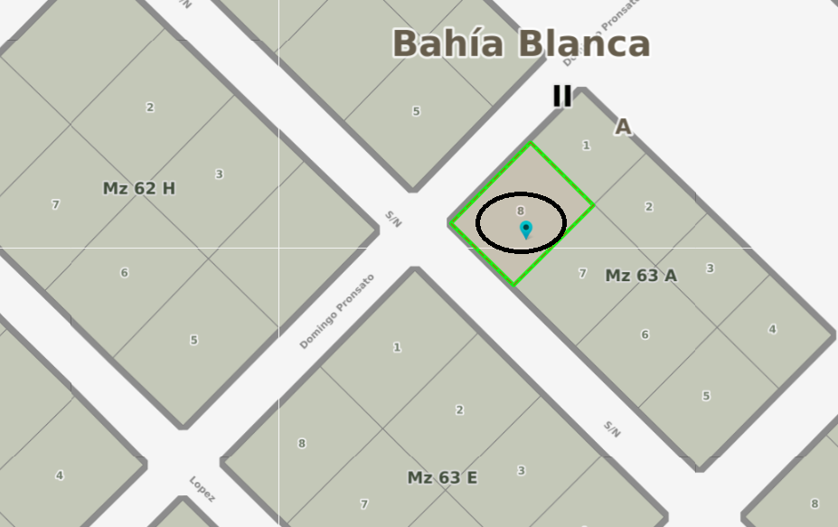 Pronsato esquina Luis Vera, Bahia Blanca, Buenos Aires, 8000, ,Terreno,Venta,Pronsato esquina Luis Vera,1744